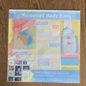 Memories Made Easy Scrapbook Kit - Baby/Child by Colorbok